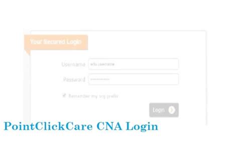 cna pointclickcare|point care login cna.